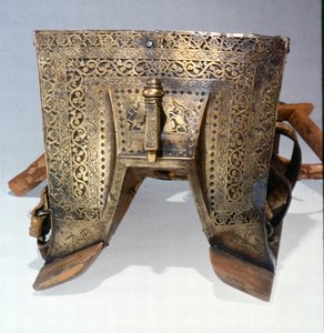 Selle Yakut (argent avec bois)